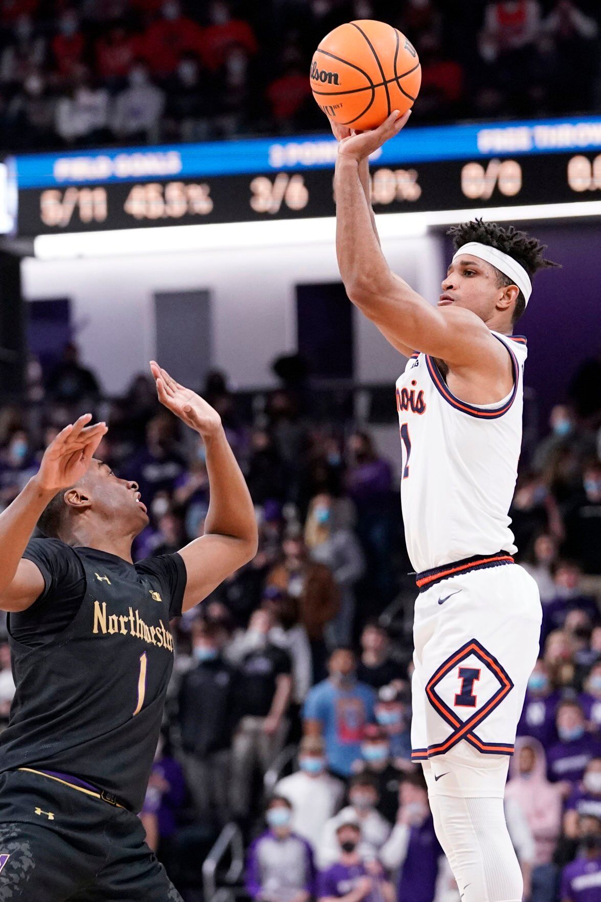 Illinois Northwestern Basketball